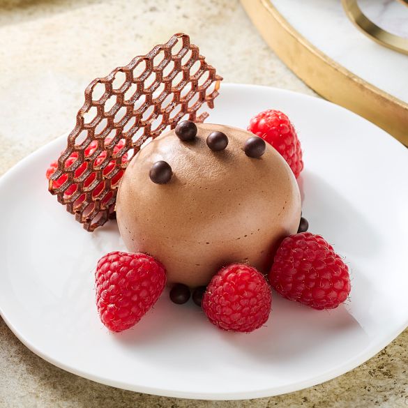 Sphäre von Schokoladenmousse