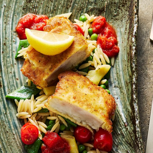 Piccata vom Seelachsfilet